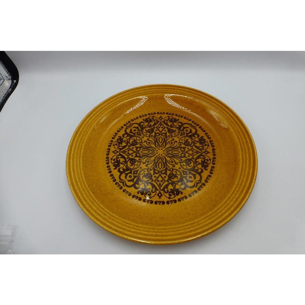 Vintage Sheffield Sierra Ironstone Dinner Plate 10.5" Brown Gold Speckled H2 - Picture 3 of 7